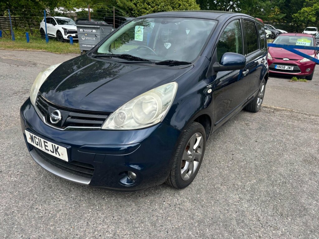 Nissan Note 1.4 16V N-tec Euro 5 WG11EJK Blue #3