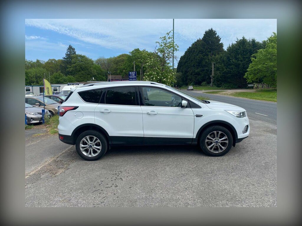 Ford Kuga 1.5 Tdci Titanium Euro 6 Ss GV67AOJ White #4