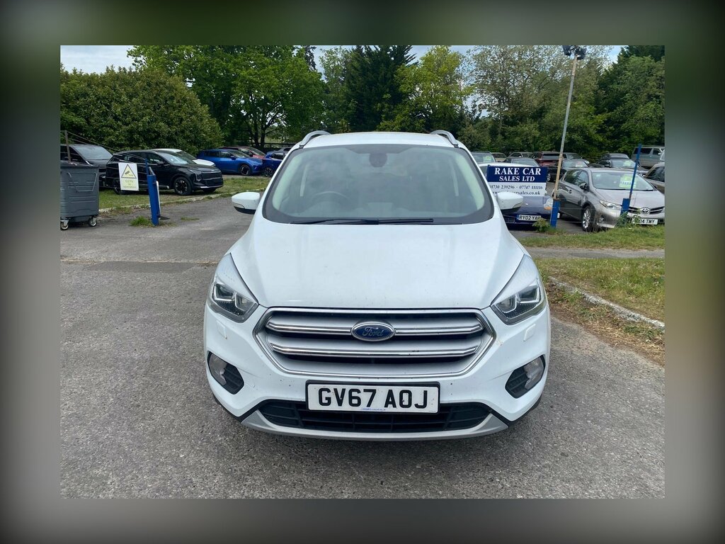 Ford Kuga 1.5 Tdci Titanium Euro 6 Ss GV67AOJ White #2