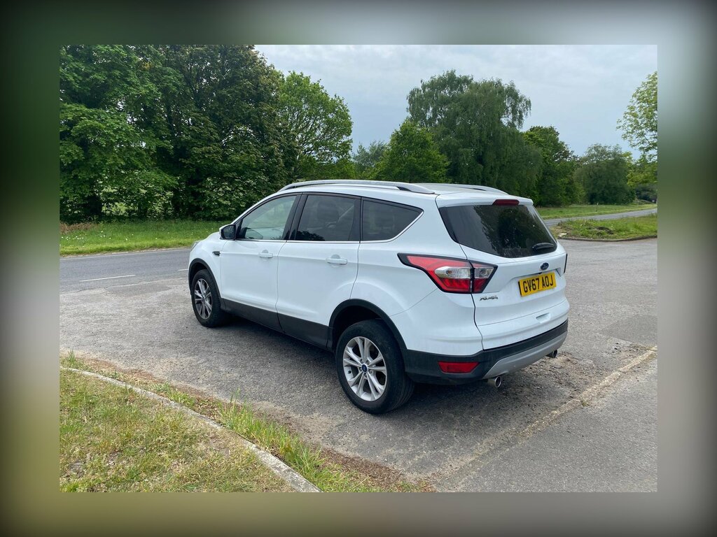 Ford Kuga 1.5 Tdci Titanium Euro 6 Ss GV67AOJ White #6