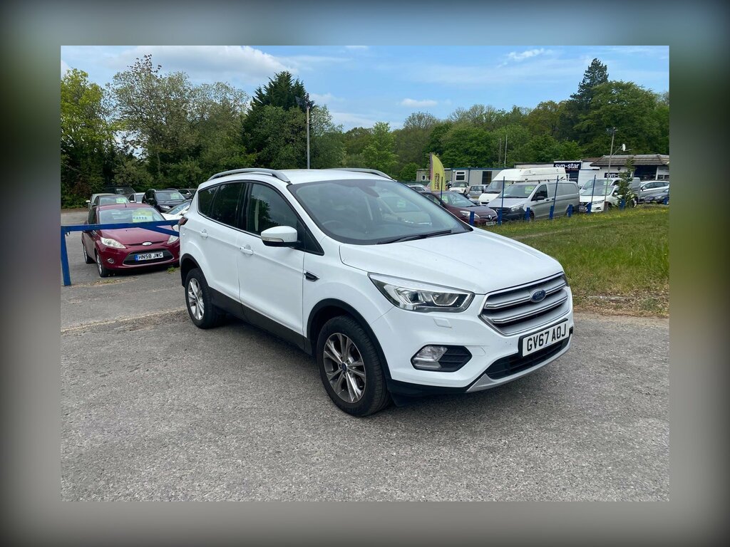 Ford Kuga 1.5 Tdci Titanium Euro 6 Ss GV67AOJ White