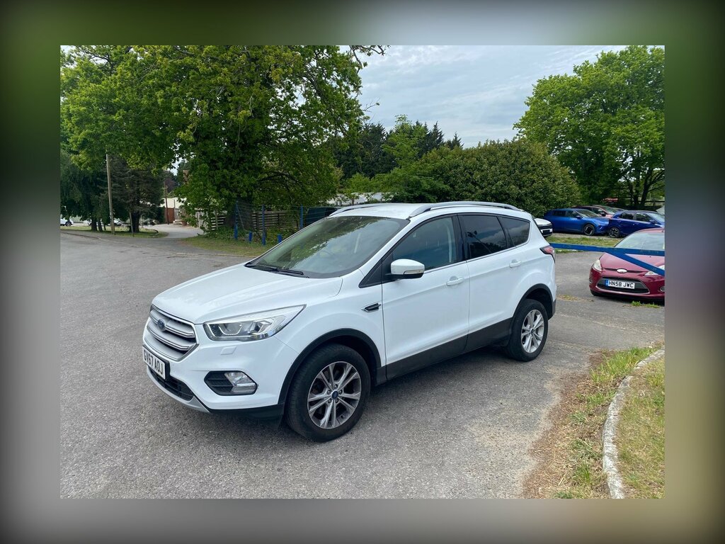 Ford Kuga 1.5 Tdci Titanium Euro 6 Ss GV67AOJ White #3