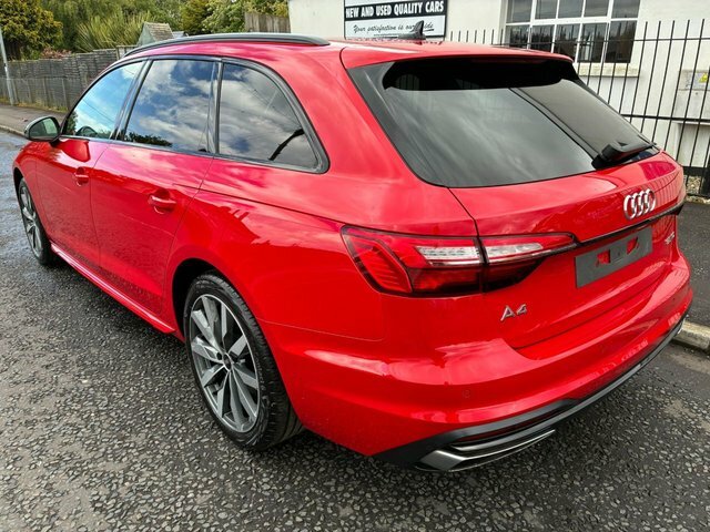 Audi A4 Avant Tdi 35 Sport Edition YH22URG Red #3