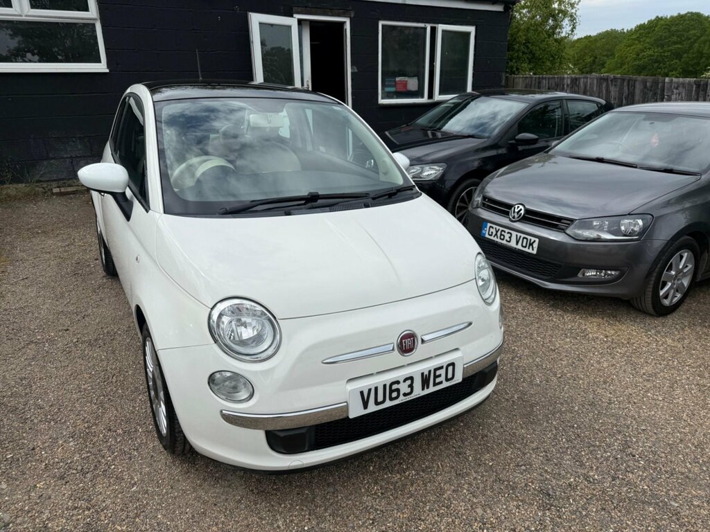 Fiat 500 1.2 Lounge Euro 4 White #6