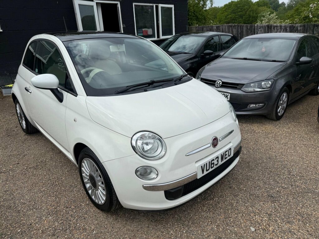Fiat 500 1.2 Lounge Euro 4 White #4