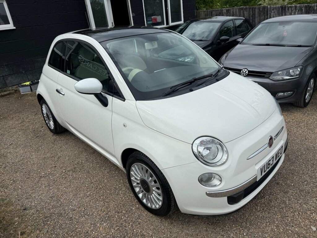 Fiat 500 1.2 Lounge Euro 4 White #2