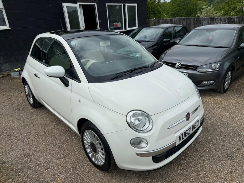 Fiat 500 1.2 Lounge Euro 4 White #3