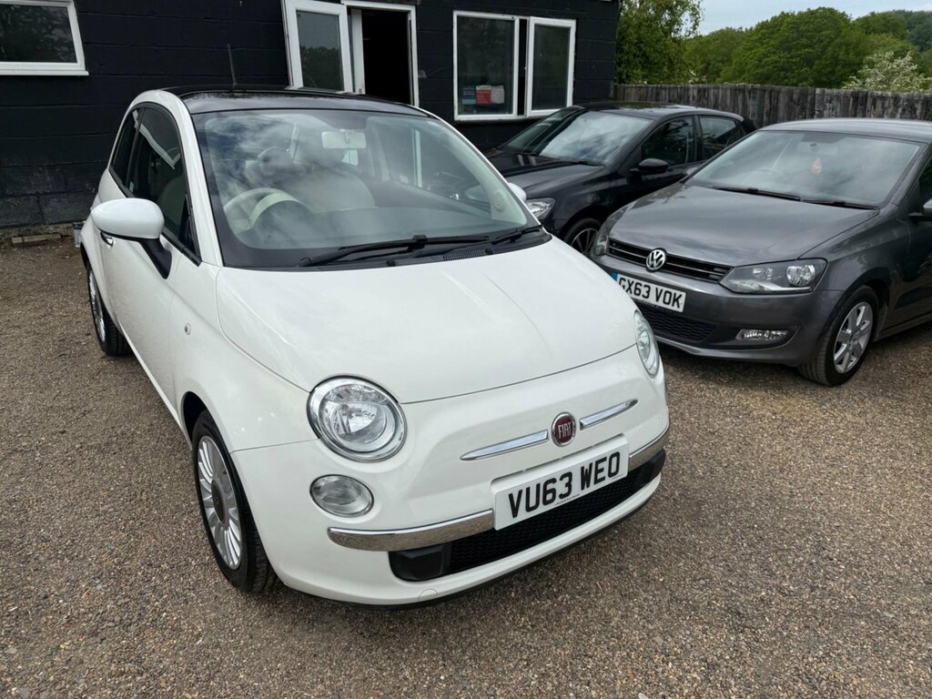 Fiat 500 1.2 Lounge Euro 4 White #5