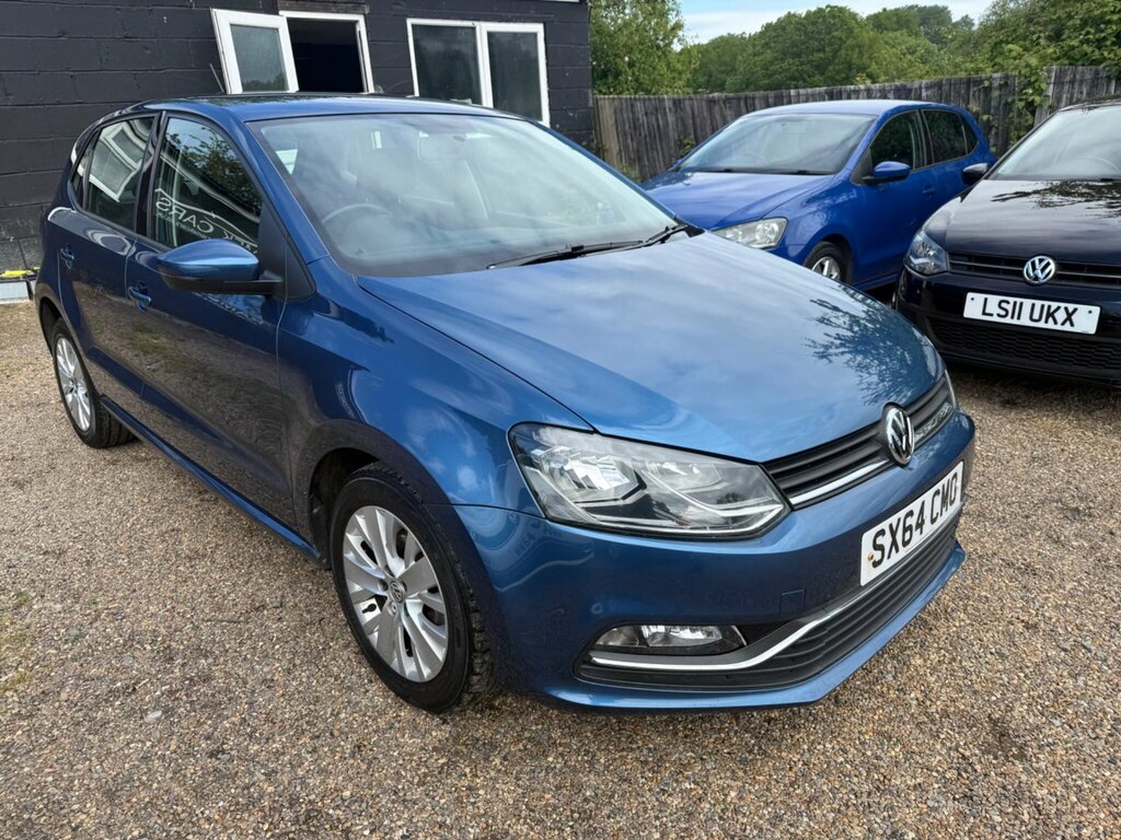 Volkswagen Polo 1.0 Bluemotion Tech Se Euro 6 Ss SX64CMO Blue #4