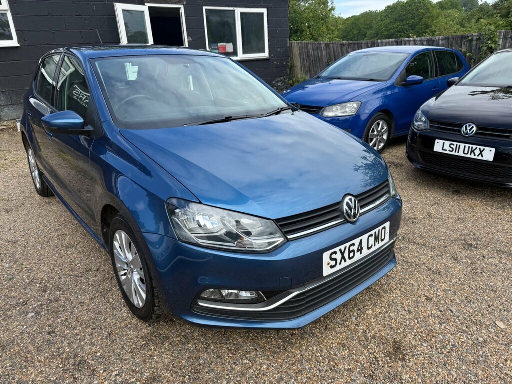 Volkswagen Polo 1.0 Bluemotion Tech Se Euro 6 Ss SX64CMO Blue #5