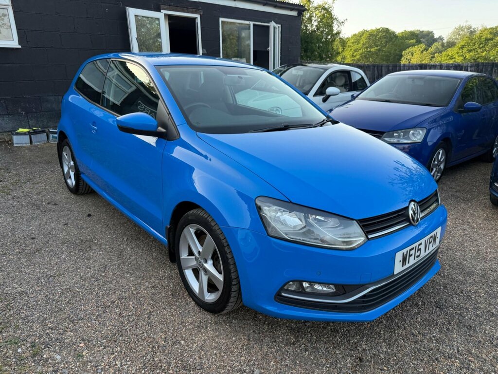 Volkswagen Polo 1.2 Tsi Bluemotion Tech Sel Euro 6 Ss WF15VPM Blue #6