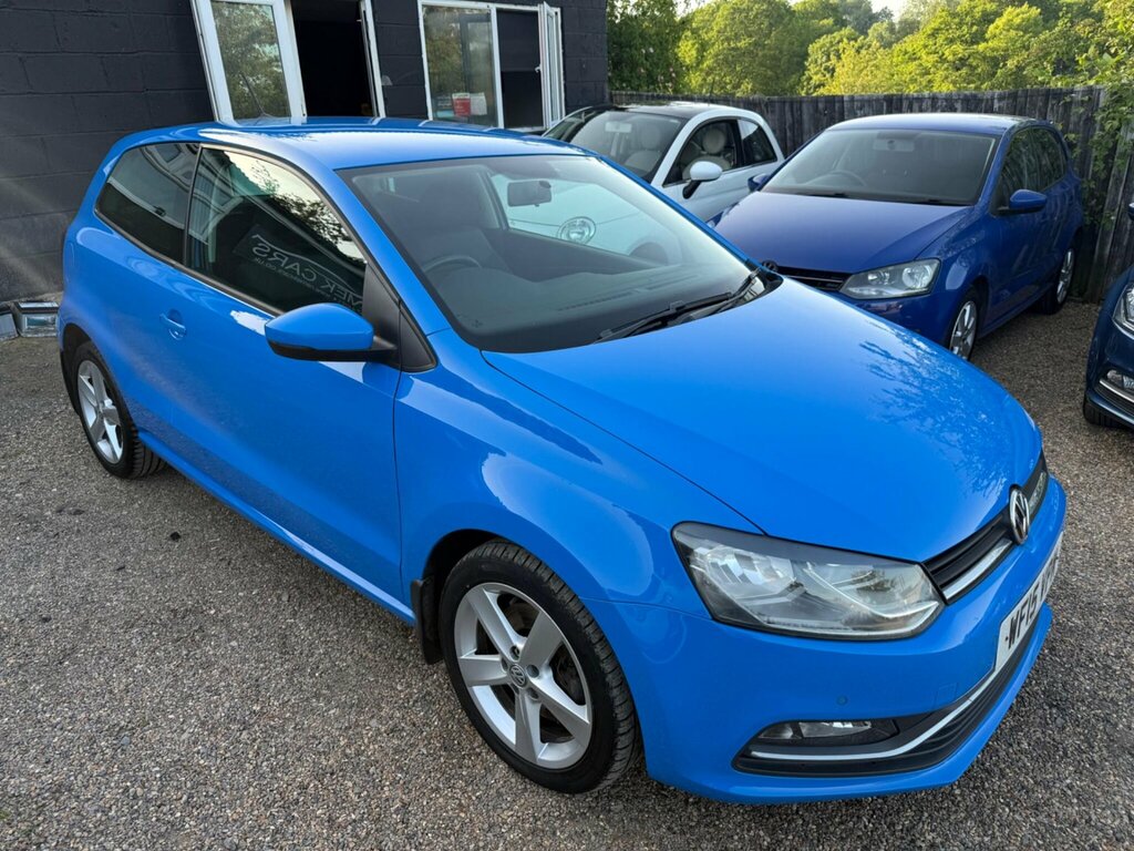 Volkswagen Polo 1.2 Tsi Bluemotion Tech Sel Euro 6 Ss WF15VPM Blue #2