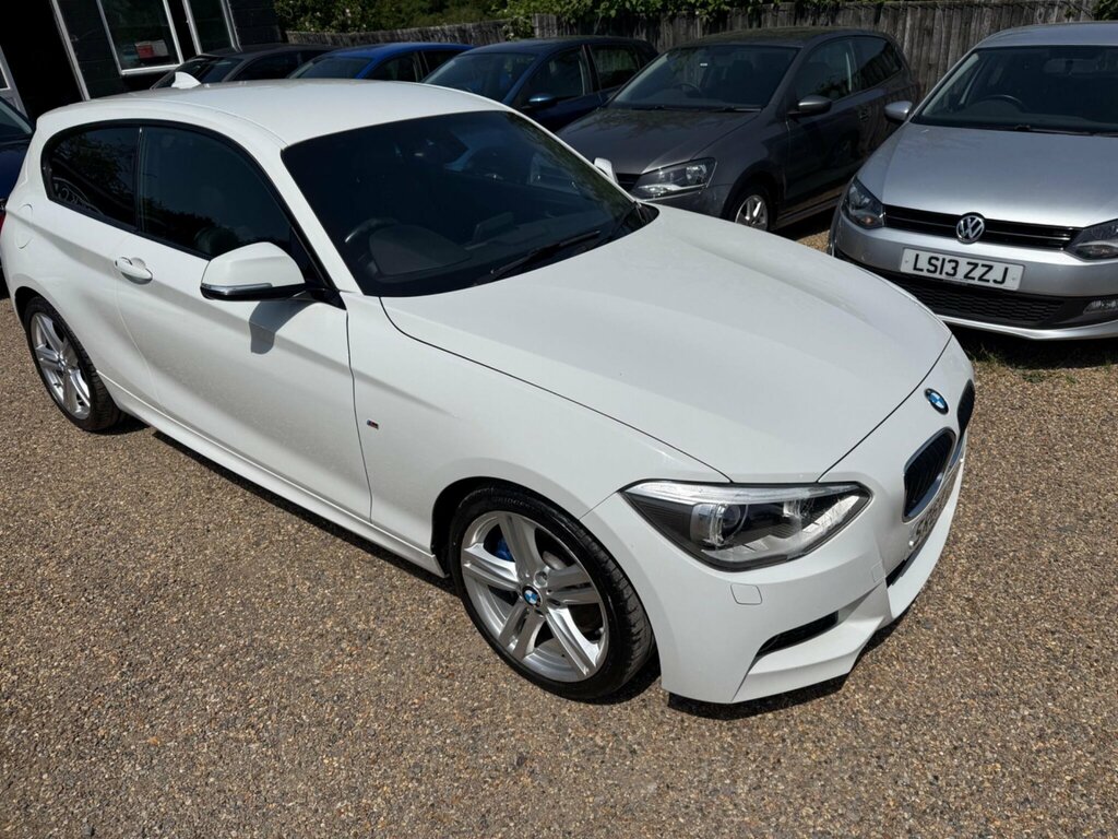 BMW 1 Series 1.6 116I M Sport Euro 6 Ss SR64CHJ White #2