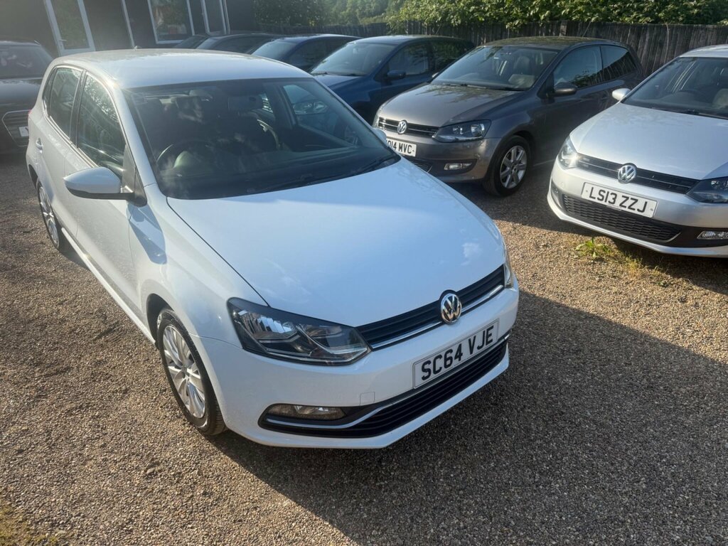 Volkswagen Polo 1.0 Bluemotion Tech Se Euro 6 Ss SC64VJE White #6