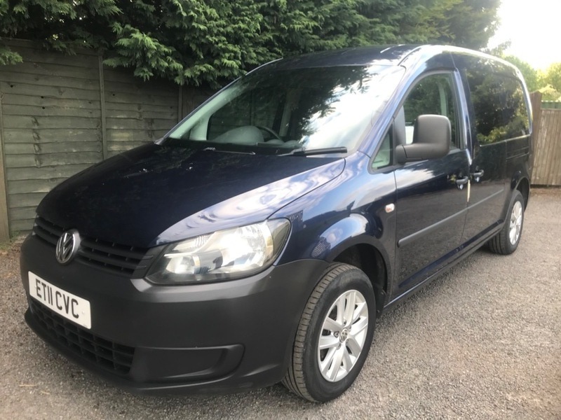 Volkswagen Caddy Maxi C20 Tdi Kombi Blue #6
