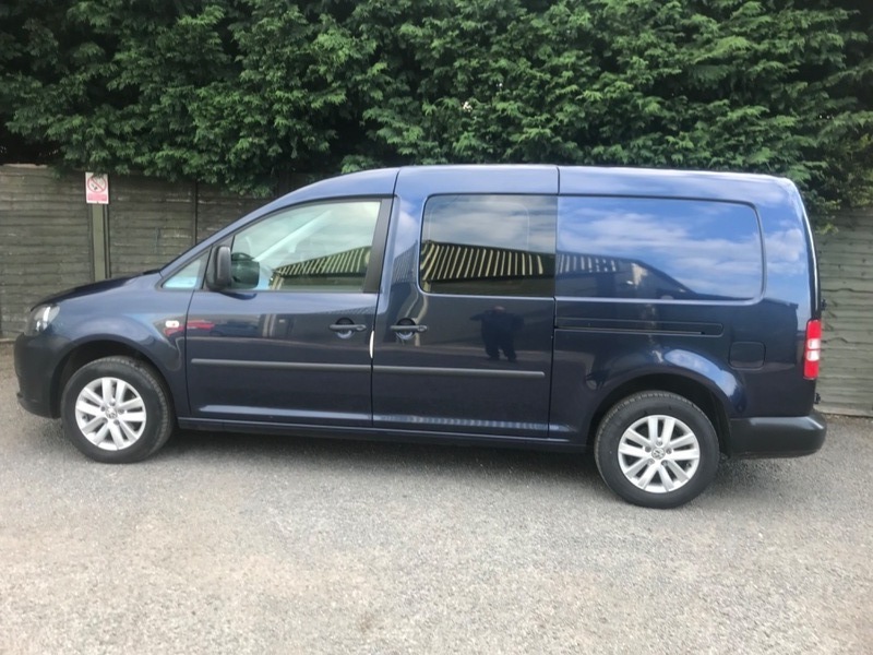 Volkswagen Caddy Maxi C20 Tdi Kombi Blue #5