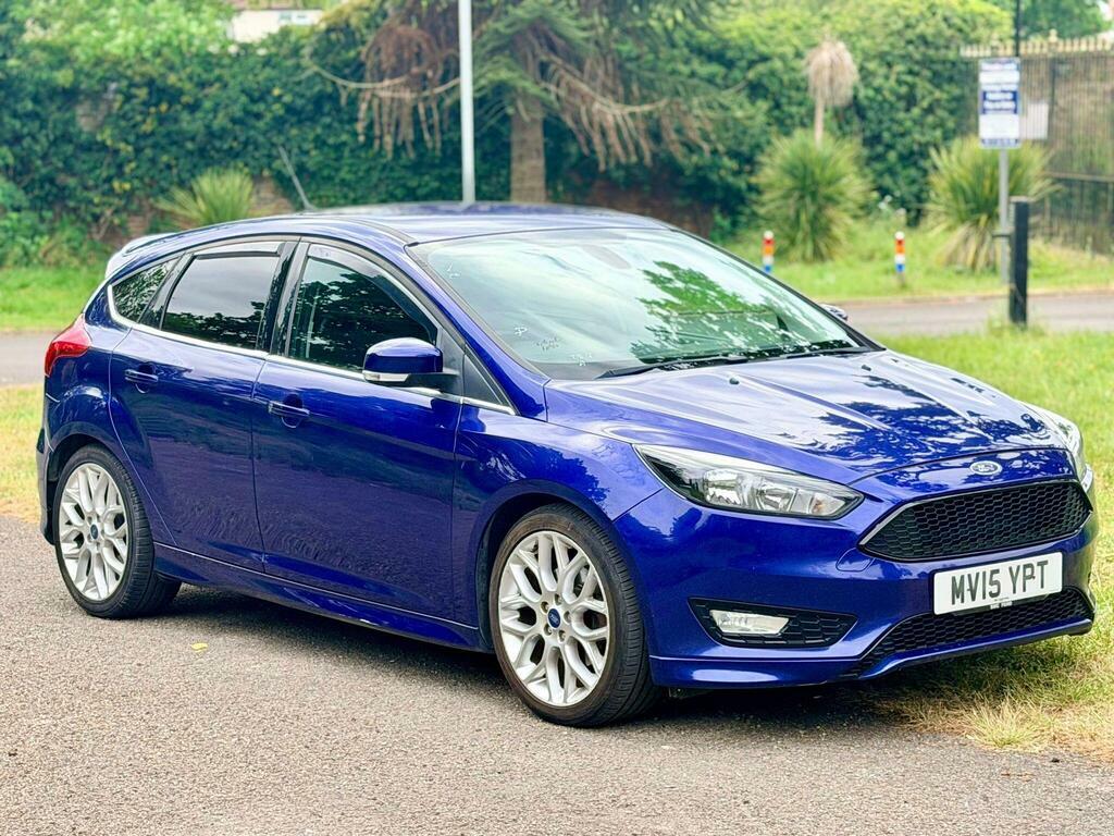 Ford Focus 1.5T Ecoboost Zetec S Euro 6 S S MV15YPT Blue #2