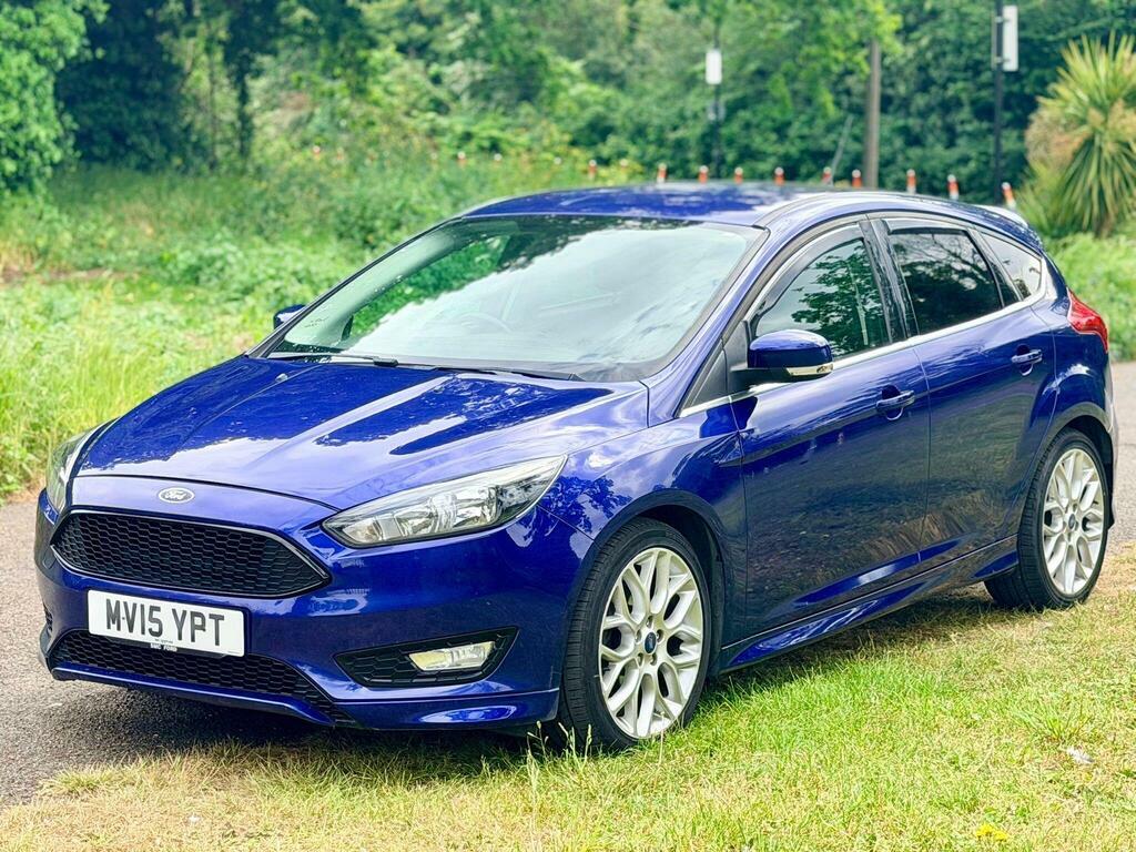 Ford Focus 1.5T Ecoboost Zetec S Euro 6 S S MV15YPT Blue #3