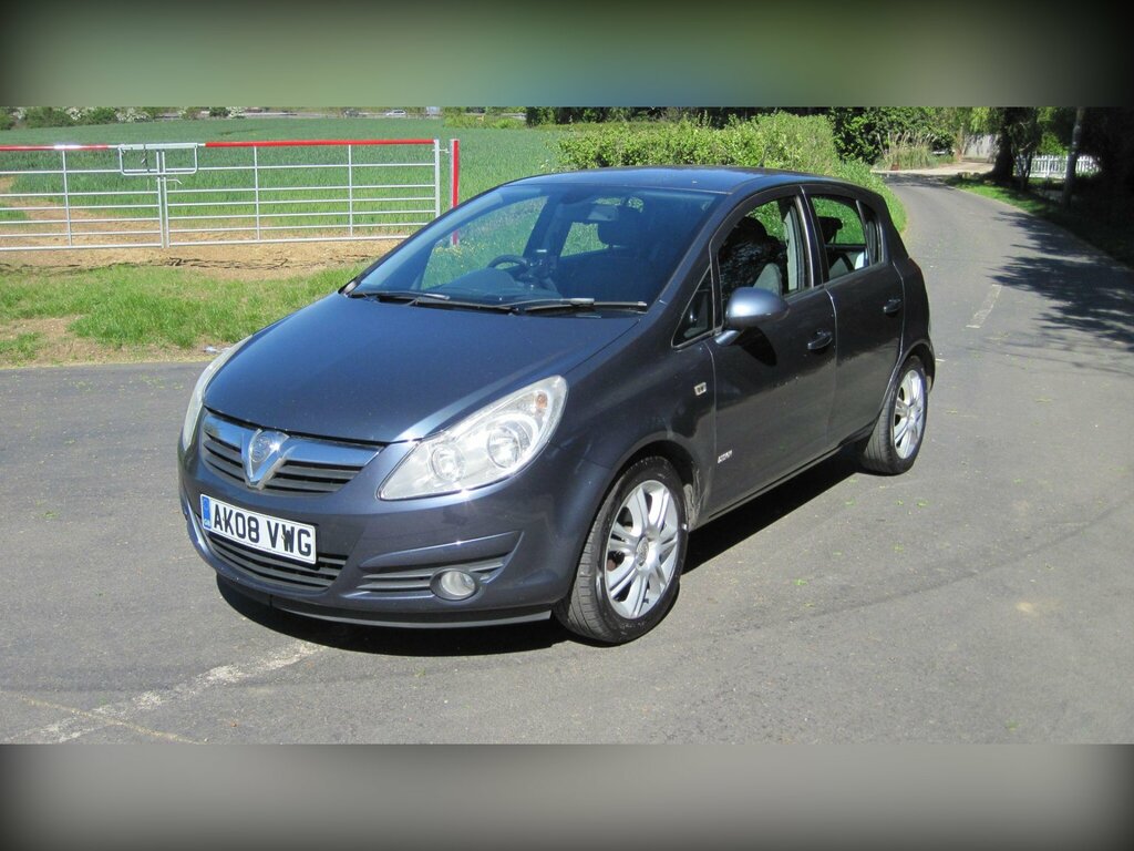 Vauxhall Corsa 1.4I 16V Design Ac AK08VWG Blue #4