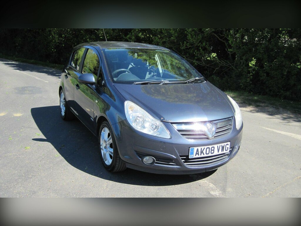 Vauxhall Corsa 1.4I 16V Design Ac AK08VWG Blue #2