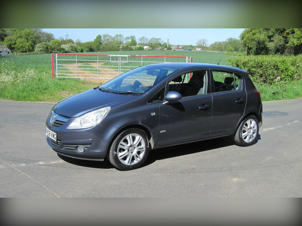 Vauxhall Corsa 1.4I 16V Design Ac AK08VWG Blue #5