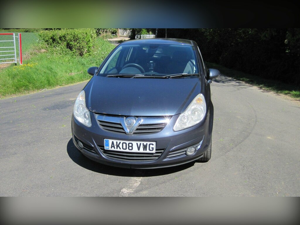 Vauxhall Corsa 1.4I 16V Design Ac AK08VWG Blue #3