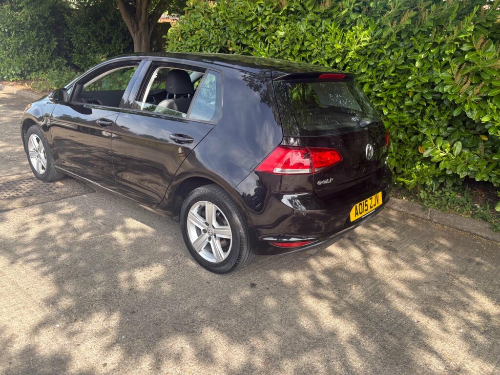Volkswagen Golf 1.6 Tdi Bluemotion Tech Match Hatchback AO15ZJV Black #4