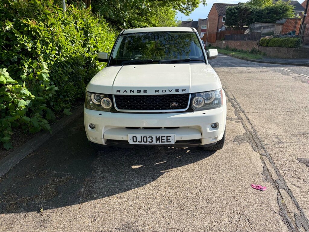 Land Rover Range Rover Sport 3.0 Td V6 Hse Commandshift 4Wd Euro 4 OJ03MEE White #4