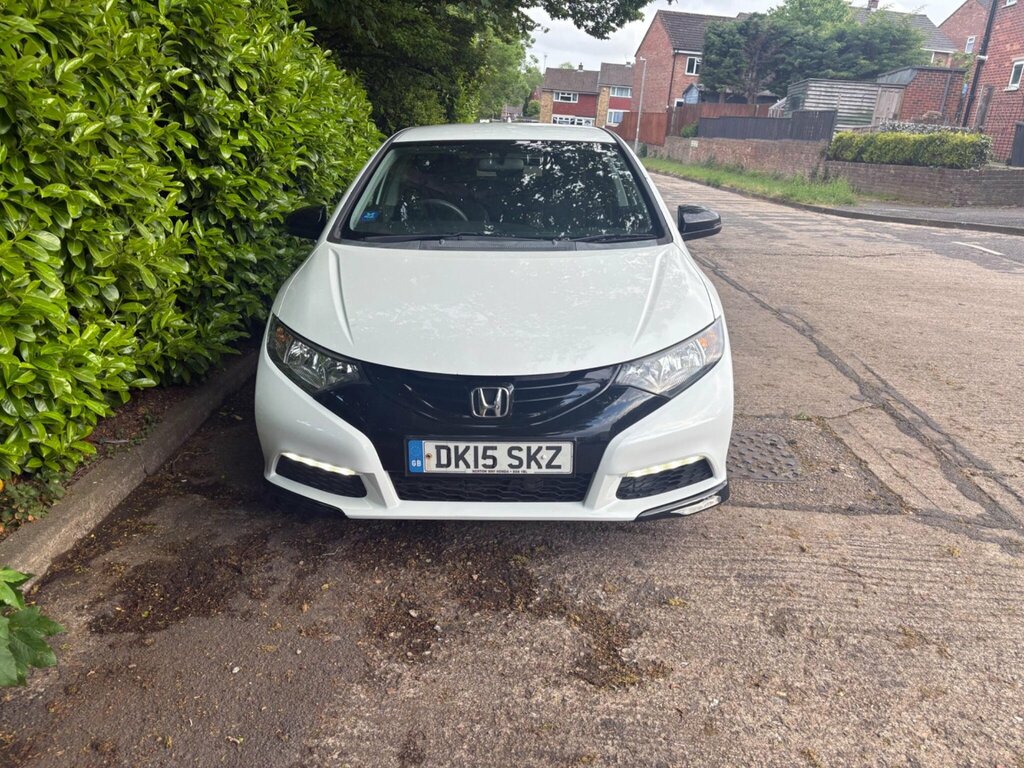 Honda Civic 1.6 I-dtec Black Edition Euro 5 Ss DK15SKZ White #2