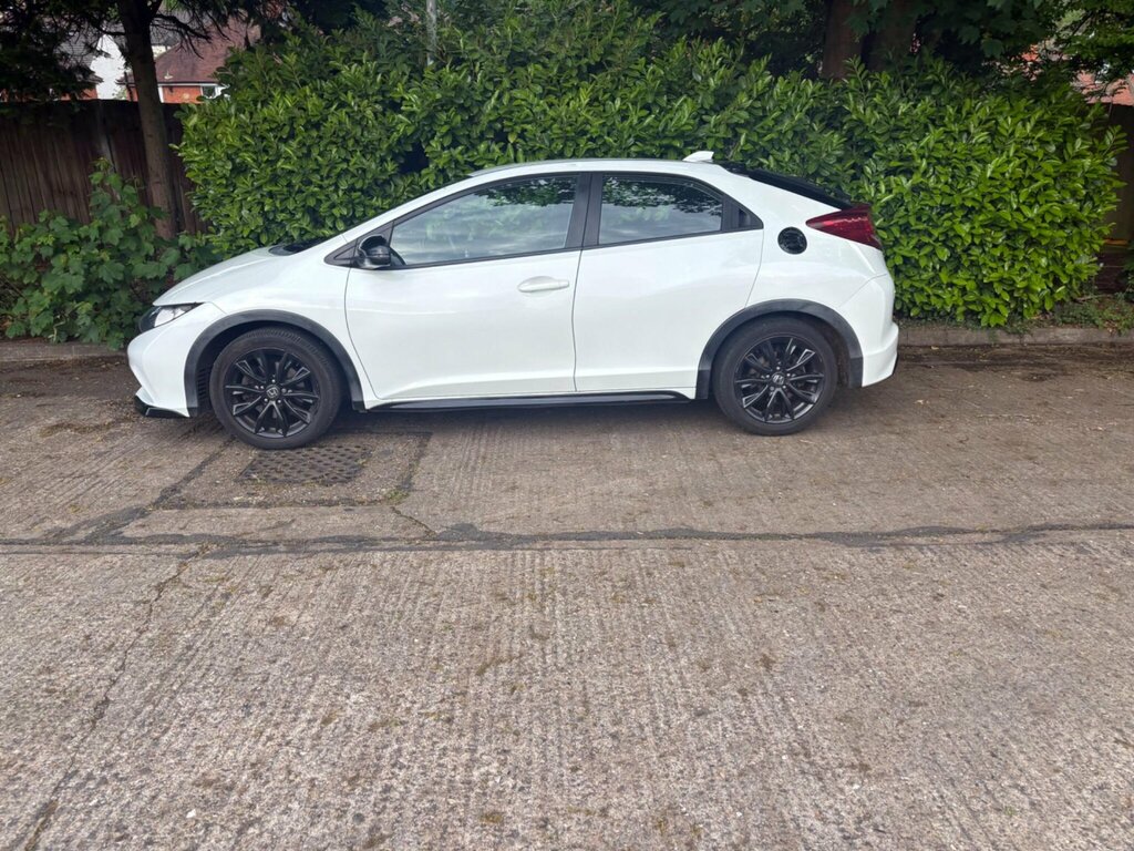 Honda Civic 1.6 I-dtec Black Edition Euro 5 Ss DK15SKZ White #3