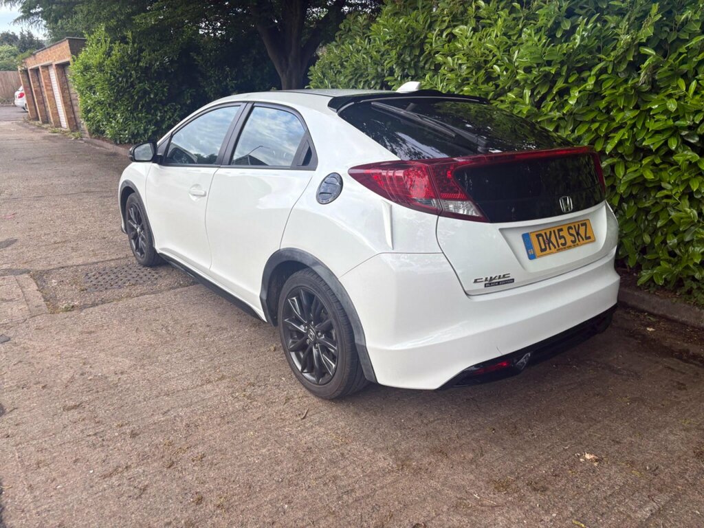 Honda Civic 1.6 I-dtec Black Edition Euro 5 Ss DK15SKZ White #6