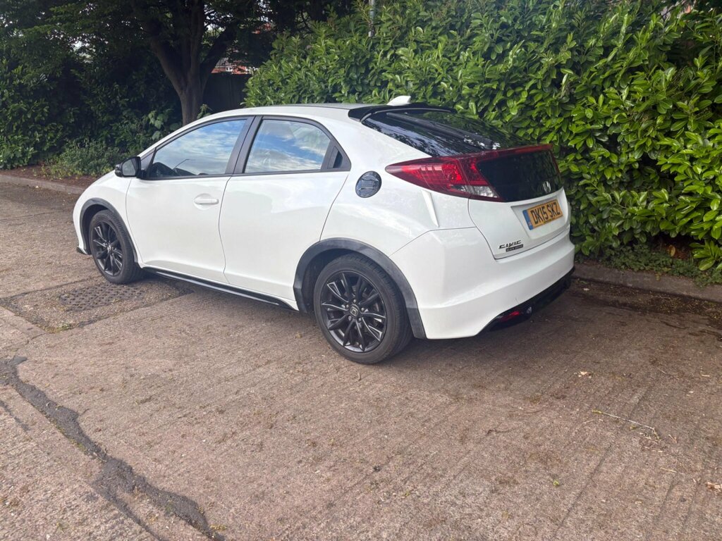 Honda Civic 1.6 I-dtec Black Edition Euro 5 Ss DK15SKZ White #4