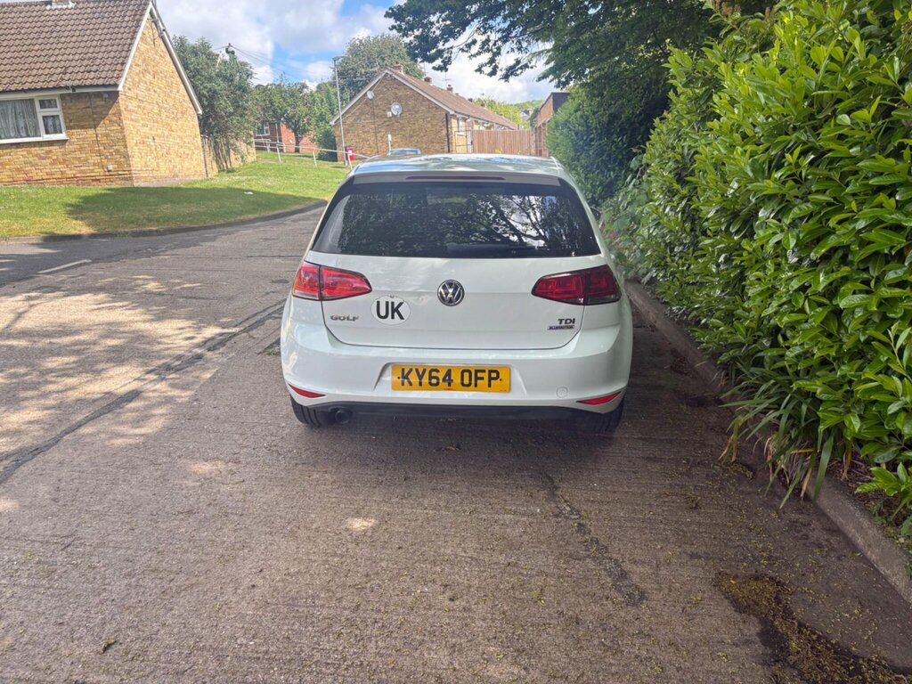 Volkswagen Golf 1.6 Tdi Bluemotion Euro 5 Ss KY64OFP White #5