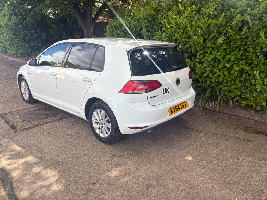 Volkswagen Golf 1.6 Tdi Bluemotion Euro 5 Ss KY64OFP White #4