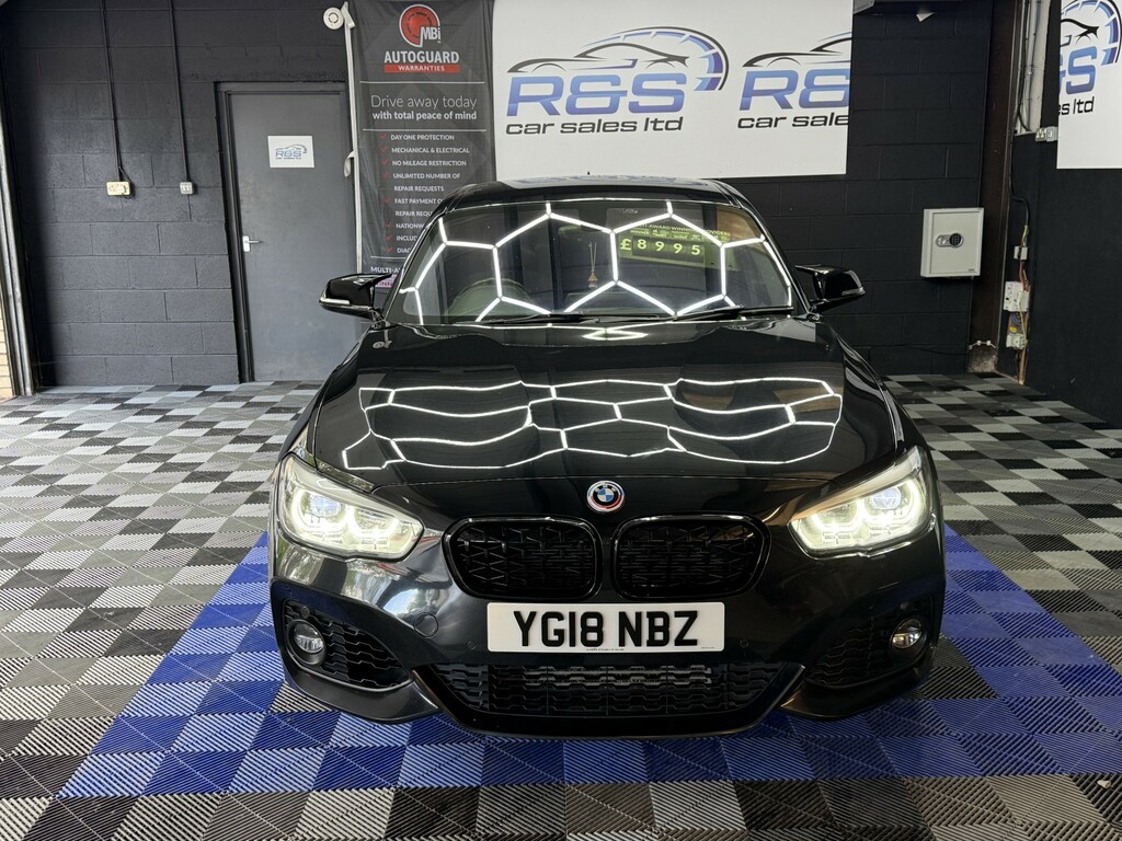 BMW 1 Series 1.5 118I M Sport Shadow Edition 5-Door 2018 YG18NBZ Black #4