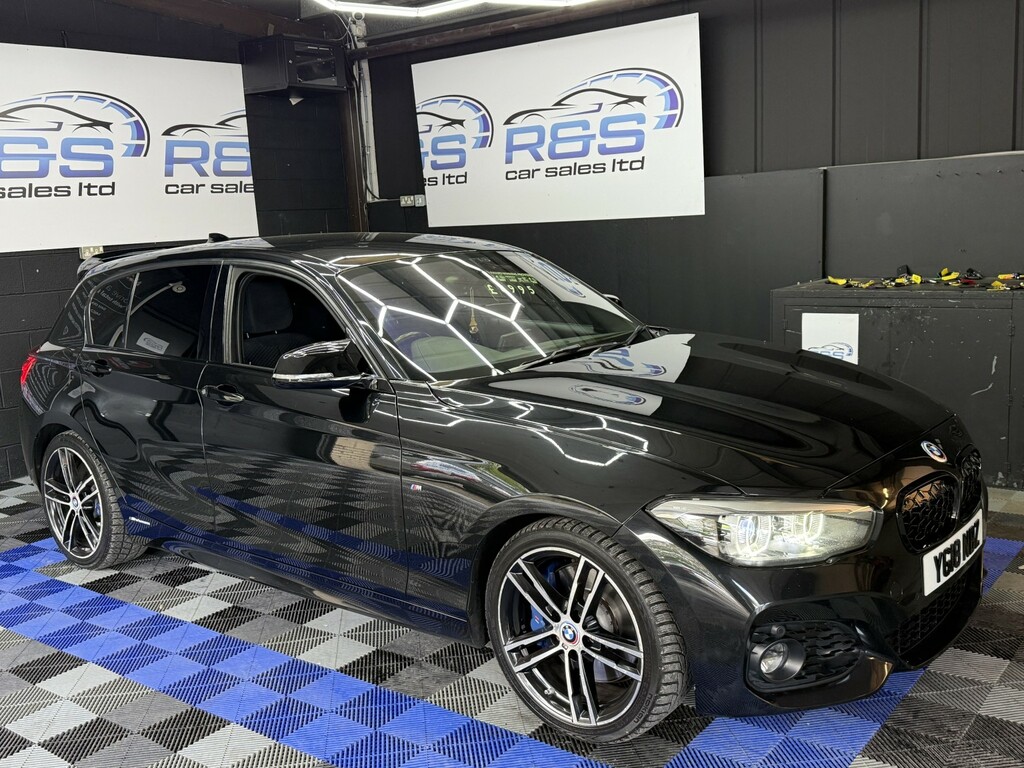 BMW 1 Series 1.5 118I M Sport Shadow Edition 5-Door 2018 YG18NBZ Black #3