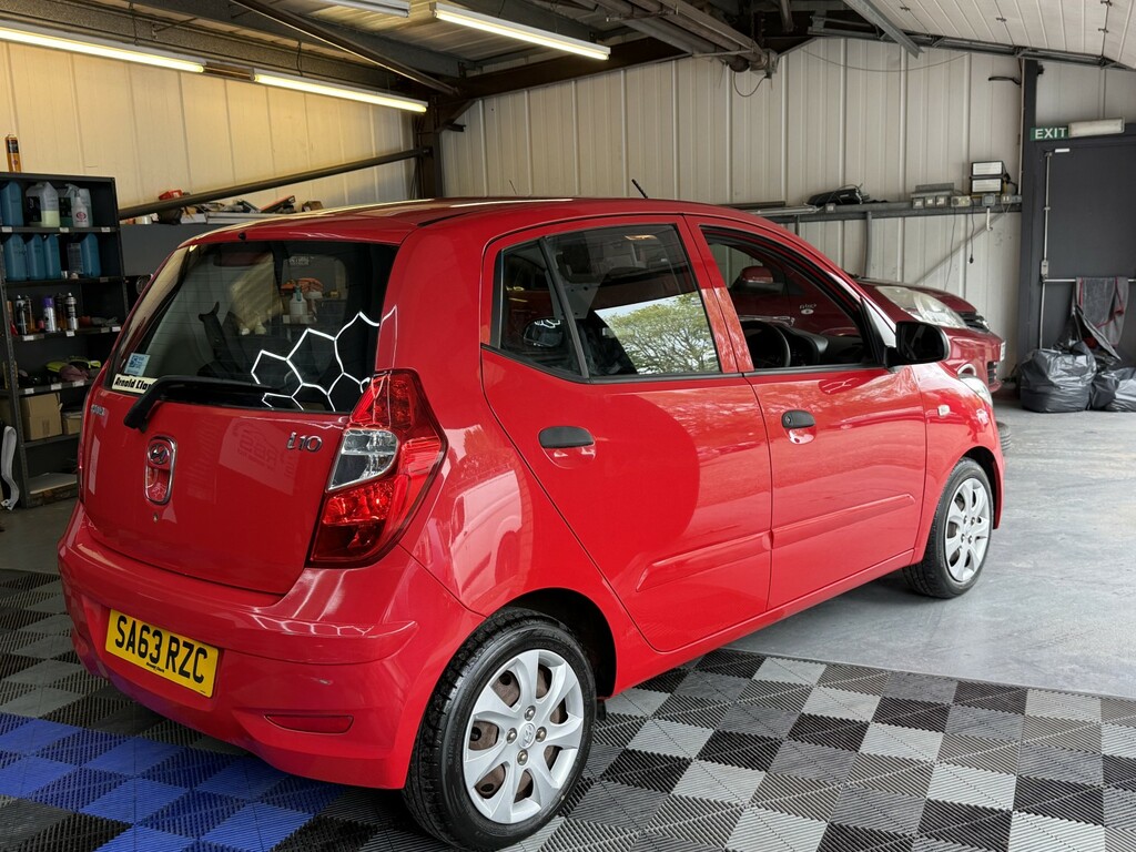 Hyundai I10 1.2 Classic 2013 Red #5