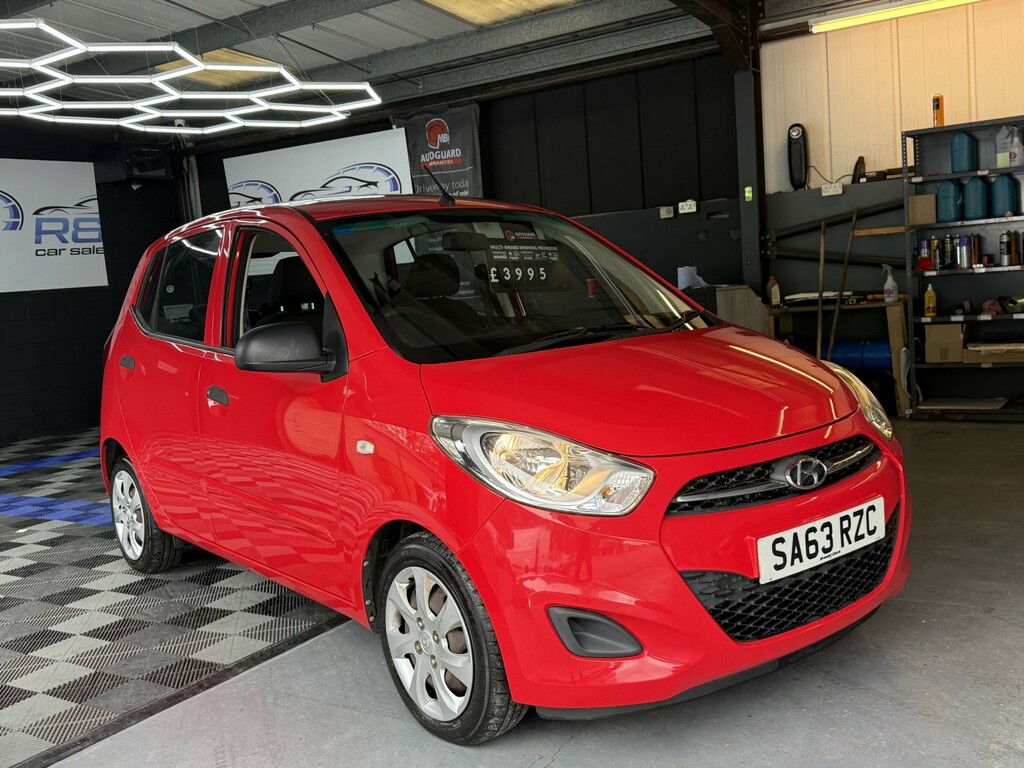 Hyundai I10 1.2 Classic 2013 Red #4