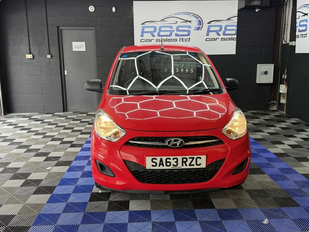 Hyundai I10 1.2 Classic 2013 Red #3