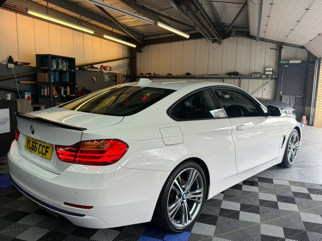 BMW 4 Series Gran Coupe 2.0 420D Sport Coupe 2016 YL66CCF White #5