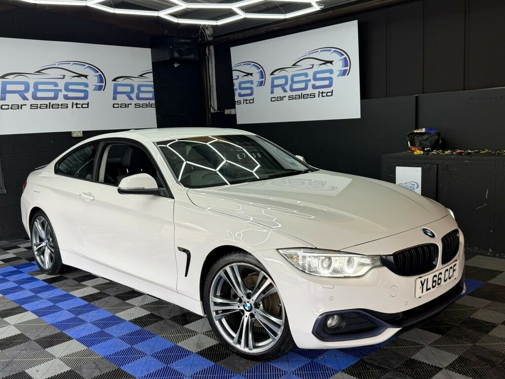 BMW 4 Series Gran Coupe 2.0 420D Sport Coupe 2016 White