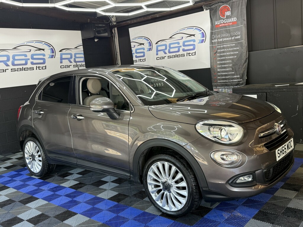Fiat 500X 1.6 500X 1.6 Multijet Ii 120Hp Lounge 2015 SH65WOC Brown #3