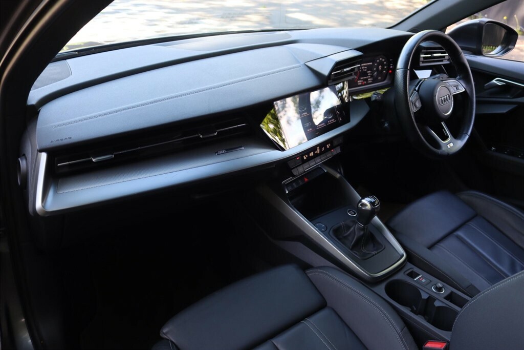 Audi A3 1.0 Tfsi 30 S Line Euro 6 Ss YR21ZRN Grey #5