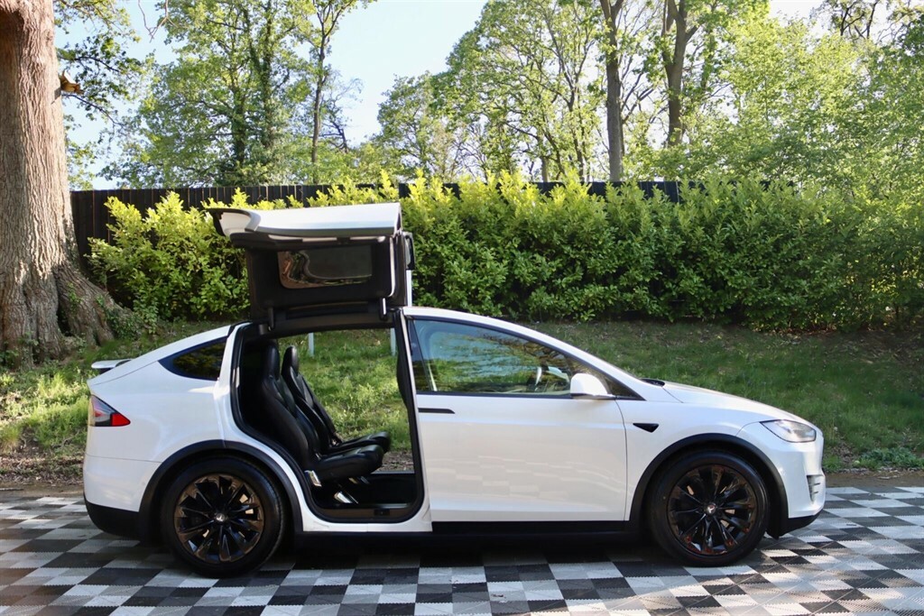 Tesla Model X 100D Dual Motor 4Wde White #2