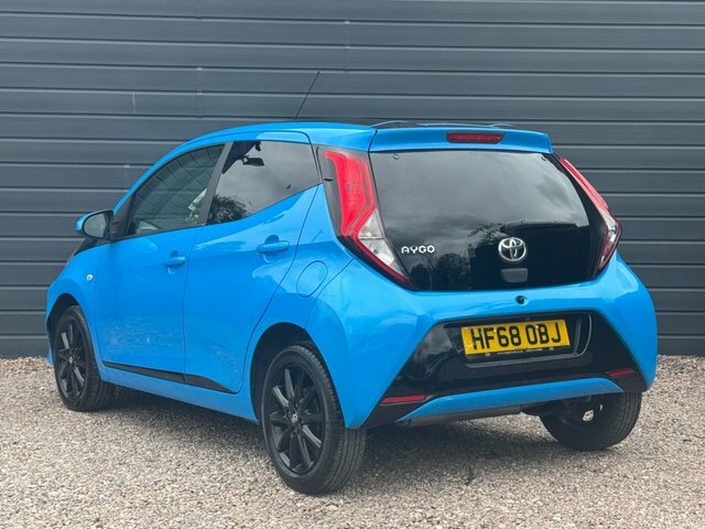 Toyota Aygo 2018 1.0 Vvt-i X-press Hatchback HF68OBJ Blue #2