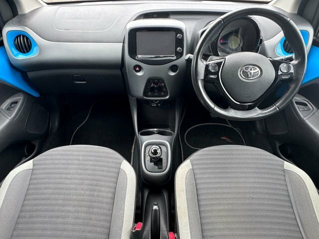 Toyota Aygo 2018 1.0 Vvt-i X-press Hatchback HF68OBJ Blue #3