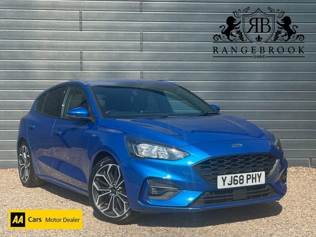 Ford Focus 2018 1.5T Ecoboost St-line X Hatchback Blue