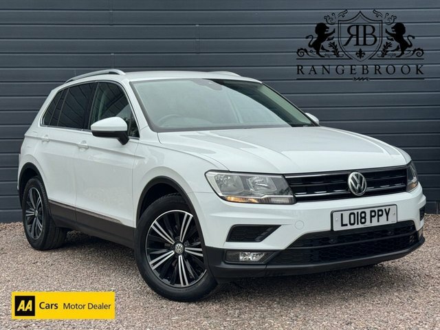Volkswagen Tiguan 2018 2.0 Tdi Se Navigation Suv White