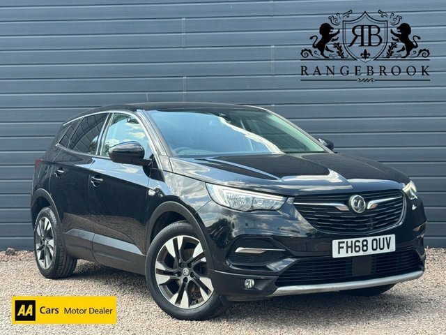 Vauxhall Grandland X 2019 1.5 Turbo D Blueinjection Sport Nav Suv D Black