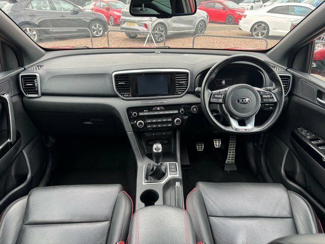 Kia Sportage 2019 1.6 T-gdi Gt-line Suv LA68EFT Red #3
